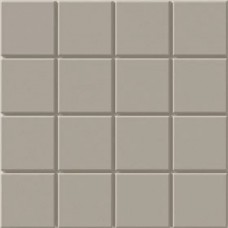 Керамогранит матовая Raster 131365 Grid S Ash 15x15 8.5мм  серый WOW