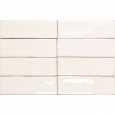 Керамогранит глянцевая Colour Notes 132971 Oat 13x4 8.5мм  белый WOW