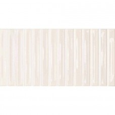 Керамогранит глянцевая Colour Notes 133161 Bars Oat 25x13 10.5мм  белый WOW