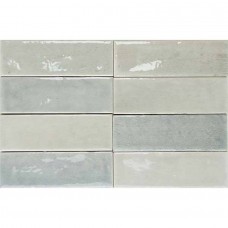 Керамогранит глянцевая Colour Notes 132968 Agata 13x4 8.5мм  голубой WOW