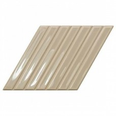 Керамическая плитка глянцевая Spike Bars 135021 B Greige Gloss 26x15 10.5мм  бежевый WOW