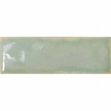 Керамогранит глянцевая Casablanca 135376 Cb Mint Gloss 15x5 9мм  зеленый WOW