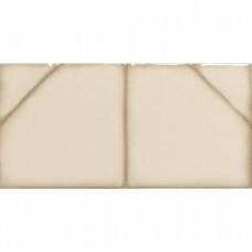 Декор глянцевая Yoko 134633 Origami Daisy 13x6 9.5мм  бежевый WOW