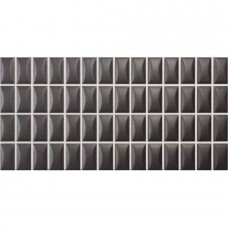 Керамическая плитка матовая 3D Bars 135548 Bevel Onix Matt 25x13 8мм  черный WOW