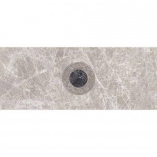 Декор глянцевая Эллада 7 Д Тип 2 50x20 10мм  серый Керамин