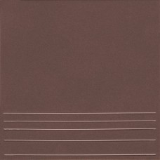 Ступень клинкерная плитка матовая Амстердам 4 30x30 10мм коричневый Керамин Ступень клинкерная плитка матовая Амстердам 4 30x30 10мм коричневый Керамин