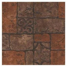 Керамогранит матовая Бастион БАС4 4 коричневый 40x40 8мм  Керамин