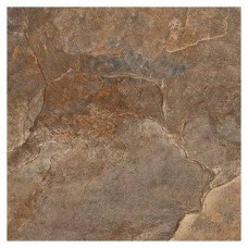 Керамогранит матовая Денвер 4 Терракотовый 40x40 8мм  коричневый Керамин