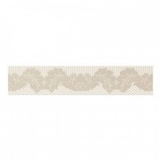 Бордюр глянцевая Onice Classico Gris 1С 32x6 8мм  бежевый Керлайф