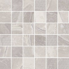 Мозаика матовая Torino Ice Mosaic 30x30 9мм  серый Керлайф