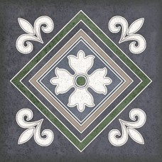 Декор матовая Smalto 924213 Decor 2 Blu 15x15 7мм  многоцветный Керлайф