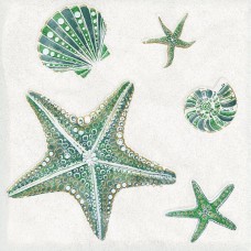 Декор матовая Smalto 924220 Mare 1 Bianco 15x15 7мм  белый Керлайф