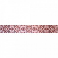 Бордюр глянцевая Аллегро Восточные Узоры Бордовый 40x6 9мм красный Нефрит Керамика Бордюр глянцевая Аллегро Восточные Узоры Бордовый 40x6 9мм красный Нефрит Керамика