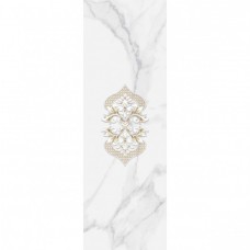 Декор глянцевая Нарни 04-01-1-17-04-06-1031-1 Серый 60x20 9мм  белый Нефрит Керамика