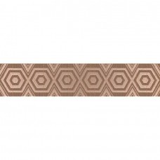 Бордюр глянцевая Фернс 05-01-1-63-05-15-1602-0 коричневый 30x6 9мм  Нефрит Керамика