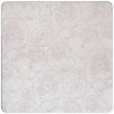 Декор матовая Marble White Motif №6 10x10 10мм  белый Плитка Антика