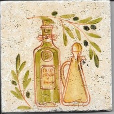 Декор матовая Provance Оливки №1 20x20 10мм  бежевый Плитка Антика