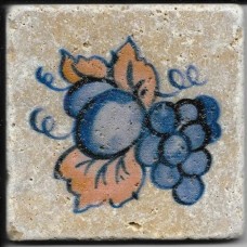 Декор матовая Toscana Десерт №3 10x10 10мм  коричневый Плитка Антика