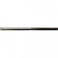 Бордюр глянцевая Гладкий черный 60x2 9мм  РосДекор