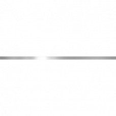 Бордюр глянцевая Гладкий БМ 1051 Платина Глянцевый 61x1 9мм  серебряный РосДекор