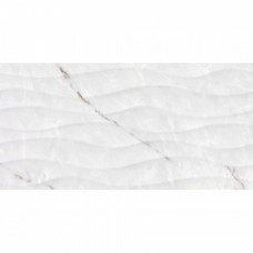 Керамическая плитка глянцевая Титания TP3662SWAY Рельеф 60x30 8.5мм  белый Тянь-Шань