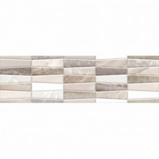 Бордюр глянцевая Аника 10200000094 Бежевый 01 25x8 8мм  коричневый Шахтинская плитка