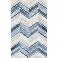 Керамическая плитка глянцевая Аника 10100000866 Голубой Низ 02 40x25 8мм  синий Шахтинская плитка