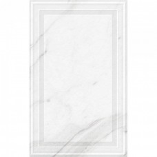 Керамическая плитка матовая Леона 10100001145 Светлый Низ 02 40x25 8мм  белый Шахтинская плитка