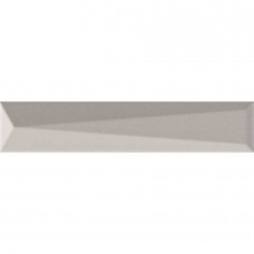 Керамическая плитка глянцевая Up 192093 Lingotto Grey Glossy 25x5 9мм  серый Ava Ceramica