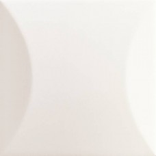 Керамическая плитка глянцевая Up 192051 Cuscino White Glossy 10x10 9мм  белый Ava Ceramica