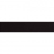 Керамическая плитка матовая Up 192062 Black Matte 25x5 9мм  черный Ava Ceramica