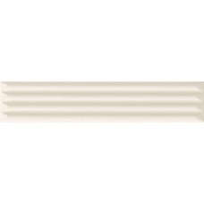 Керамическая плитка глянцевая Up 192134 Cannettato Bone Glossy 25x5 9мм  бежевый Ava Ceramica
