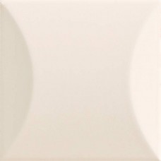 Керамическая плитка глянцевая Up 192054 Cuscino Bone Glossy 10x10 9мм  бежевый Ava Ceramica