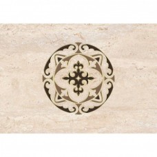 Декор матовая Дубай D1 40x28 9мм  бежевый Axima