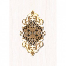 Декор глянцевая Монте-Карло D 35x25 7мм  бежевый Axima