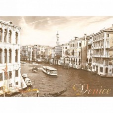 Декор глянцевая Монте-Карло D1 35x25 9мм  бежевый Axima