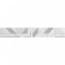 Бордюр матовая Дорадо G2 40x6 9мм  серый Axima