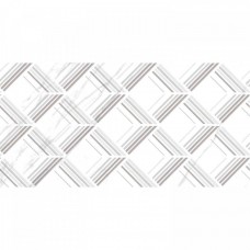 Декор глянцевая Флорида D 50x25 9мм  белый Axima