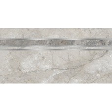 Декор матовая Этна D 60x30 9мм  серый Axima