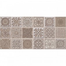 Декор матовая Grazia 585592001 Mocca Nefertiti 41x20 8мм  коричневый Azori