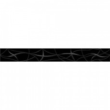 Бордюр глянцевая Vela 587111002 Nero Stella 51x6 9мм черный Azori Бордюр глянцевая Vela 587111002 Nero Stella 51x6 9мм черный Azori