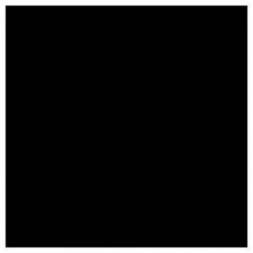 Керамическая плитка матовая Vela 507113002 Nero 42x42 8мм  черный Azori