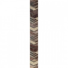 Бордюр глянцевая Atlas 588871001 Dark 63x8 9.5мм  коричневый Azori