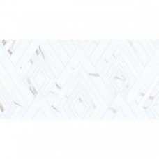 Керамическая плитка матовая Carrara 00-00108696 Geometria 63x32 9.5мм  белый Azori