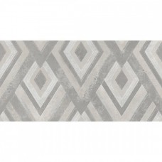 Керамическая плитка матовая Cemento 00-00110111 Geometria 63x32 9.5мм  серый Azori