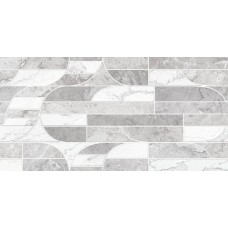 Декор матовая Saint Laurent 00-00110250 Decor Pattern 63x32 8.5мм  серый Azori