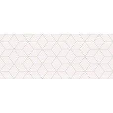 Керамическая плитка матовая Colormix 00-00108716 Ornament 51x20 9мм  белый Azori