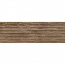 Керамическая плитка матовая Blues Rel New Orleans Oak 120x40 10мм  коричневый Azulev