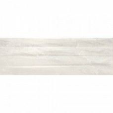 Керамогранит сатинированная Sanford Inlay Pearl 100x33 9мм  белый Baldocer