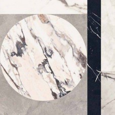 Керамогранит полированная Sensi up PF60004209 Intarsia Lux+ 120x60 9мм  черный ABK